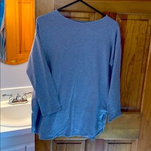 ❤️ J Jill luxe supination tunic long sleeve top